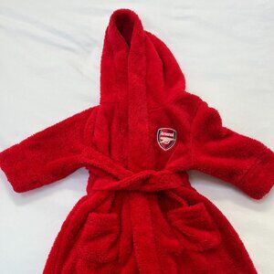 Arsenal FC Baby Robe 6-12mos *Official Merchandise*
